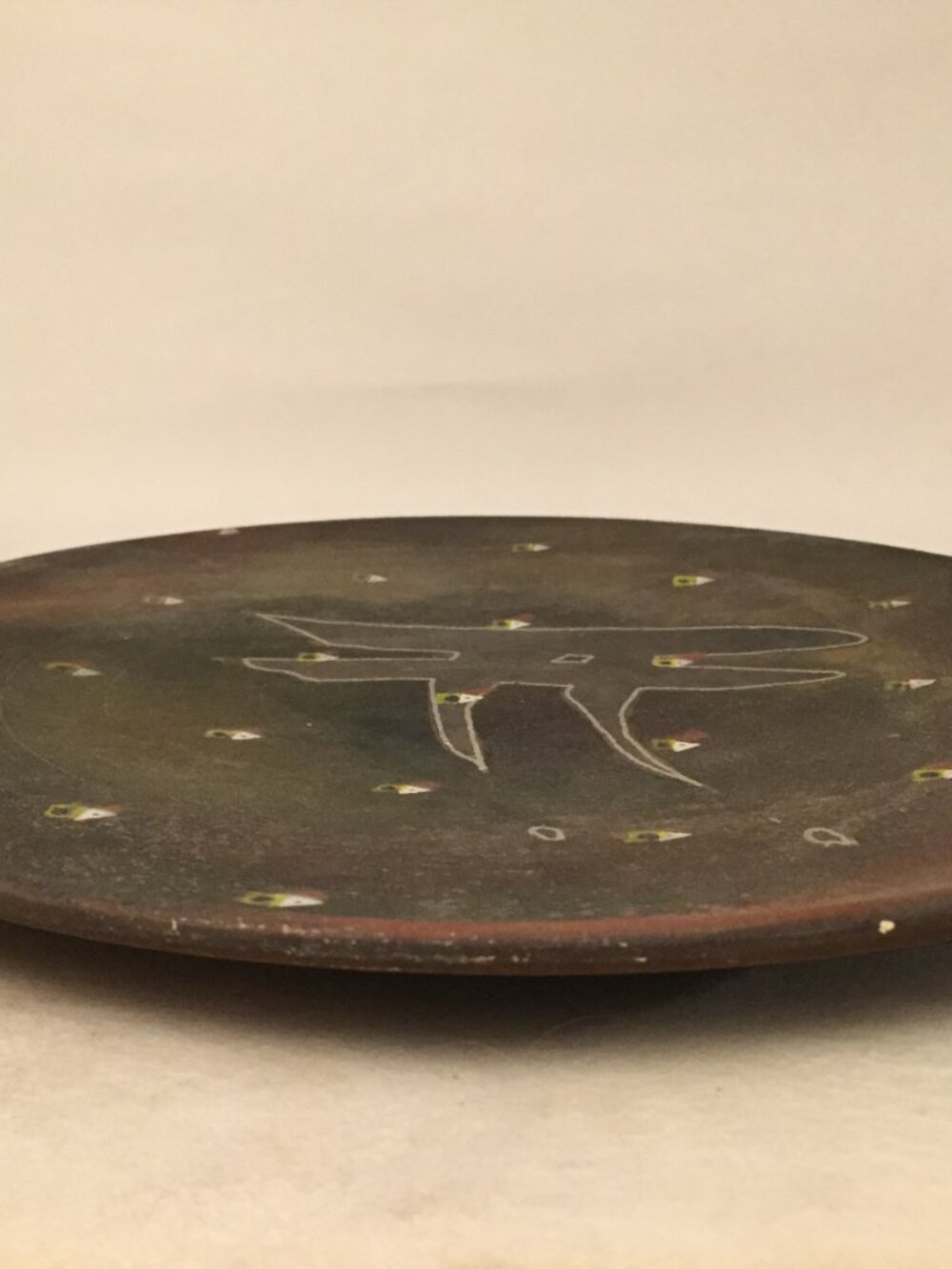 Carlson-Hall Raku Platter - Picture 5 of 5